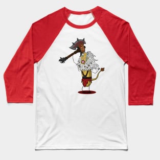 Barbaric Furry Baseball T-Shirt